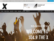 Tablet Screenshot of newrock1049x.com